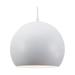 Carson Carrington Tiggeby 12-inch White Pendant