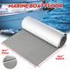 94 x35 Marine Yacht Boat & RV Flooring Sheet Decking Faux Teak EVA Foam Self-Adhesive Mat - Light Grey