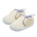 Suanret Infant Baby Flat Shoes Non-Slip Slippers Soft Sole Adorable Baby Booties Baby First Walking Shoes Khaki 6-12 Months