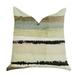 Plutus Lime Stone River Sand Multi Color Luxury Throw Pillow 20 x 26 in. Standard