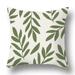 45x45cm Green Plant Sofa Cushion Comfortable Pillowcase Cushion Cover Living Room Home Decoration Modern Printing Pillowcase