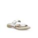 Women's Tahiti II Sandals by Eastland in White (Size 11 M)