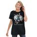 Plus Size Women's Disney Nightmare Before Christmas by Disney in Black Nightmare Before Christmas (Size M)