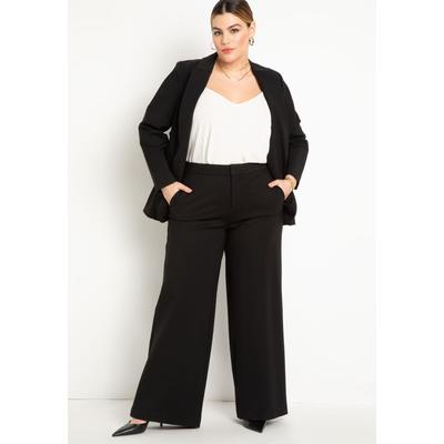 Plus Size Women's The Ultimate Wide Leg Stretch Wo...