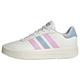 adidas Damen Court Platform Sneaker, Off White Bliss Lilac Wonder Blue, 42 2/3 EU