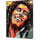 ARTSPRINTS BOB Marley Oil Paint Re Print ON Wood Framed Canvas Wall Art Home Decoration 30’’ x 20’’ inch (76x 50 cm) -18mm Depth