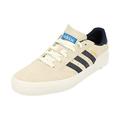 Adidas Men's Busenitz Vulc II Sneaker, FTWR White/Collegiate Navy/Bluebird, 9.5 UK