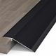 MPOWRX Threshold Non Slip Floor Transition Strips, Vinyl Floor Joint Strip for Carpet to Tile/Wood to Floor, Laminate Flooring Edge Trim Bar (Color : Black)