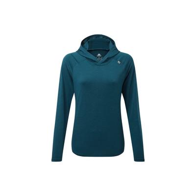 Mountain Equipment Glace Hooded Top - Womens Majolica Blue 12 0163593 MajBlue12