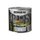 39187 Direct to Metal Paint Steel Grey Gloss 250ml RSLDTMSGG250 - Ronseal