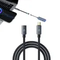 Câble d'extension USB 4.0 Type C mâle/femelle 100W/5A 40Gbps prolongateur de synchronisation