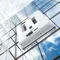 Robot nettoyeur de vitres avec pulvérisateur, appareil ménager intelligent, télécommandes carrées à haute aspiration pour le lavage des fenêtres et des murs, pulvérisation d