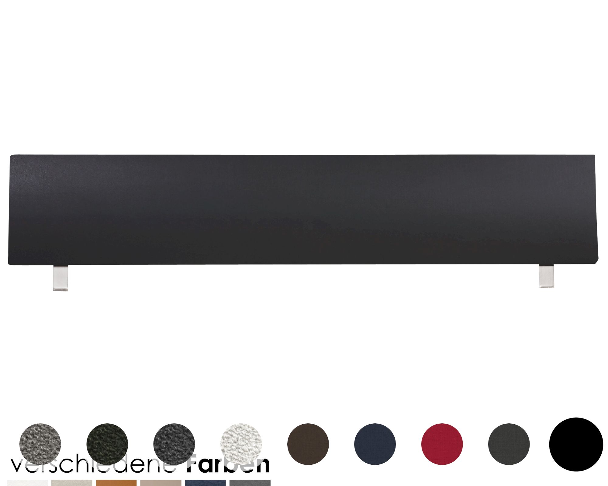 Hasena Movie-Line Kopfteil Lenio 200 cm / PK3 Boucle 773 mouse Image