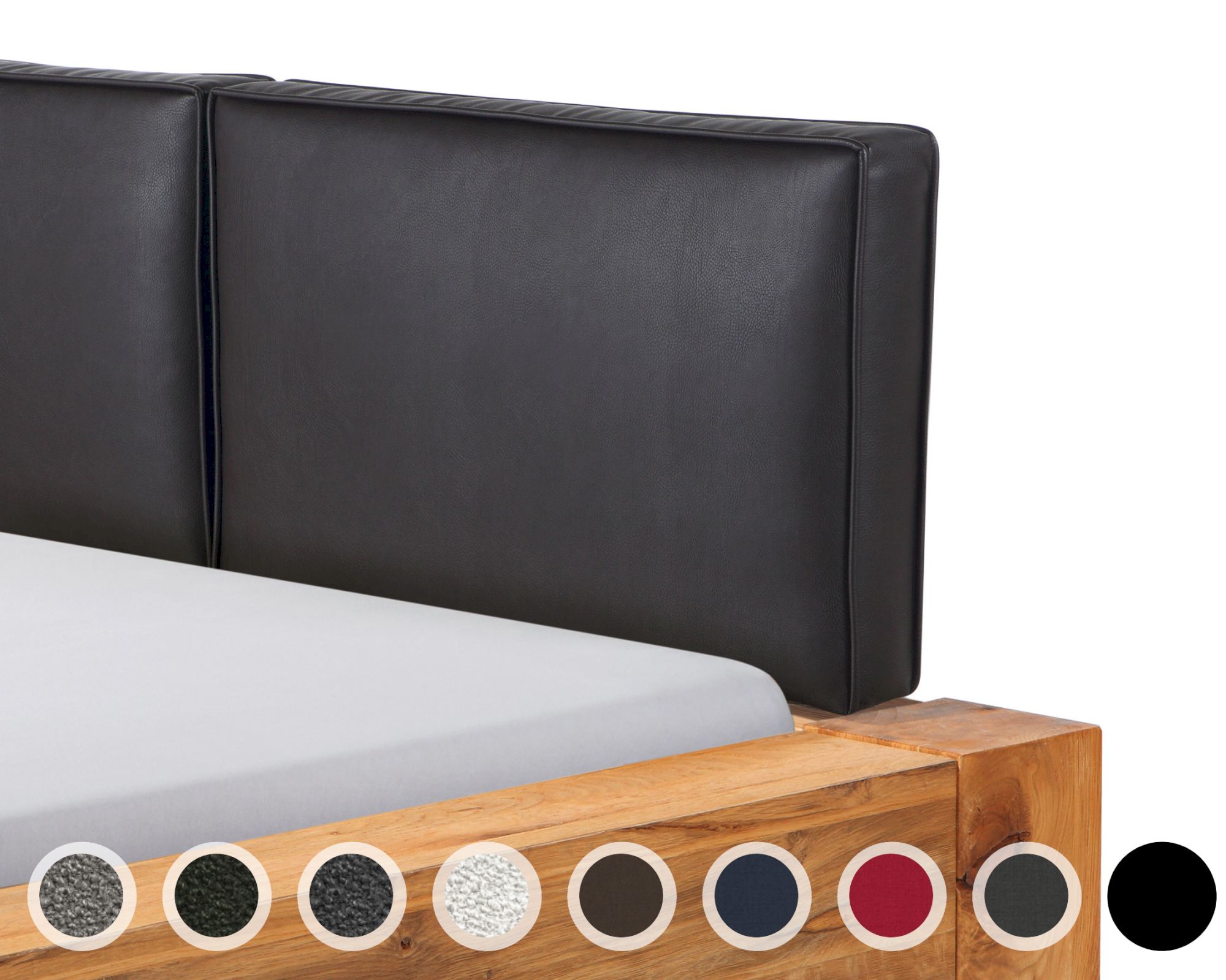 Hasena Oak-Line Wild Kopfteil Dorma 180 cm / PK3 Cyclo 731 macciato Image