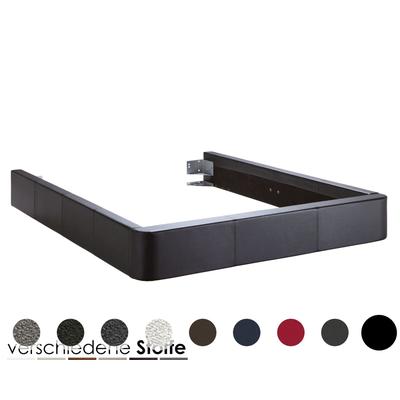 Hasena Dream-Line Bettrahmen Ciara 28/3S 200x200 cm / PK3 Velluto 742 coffee Image
