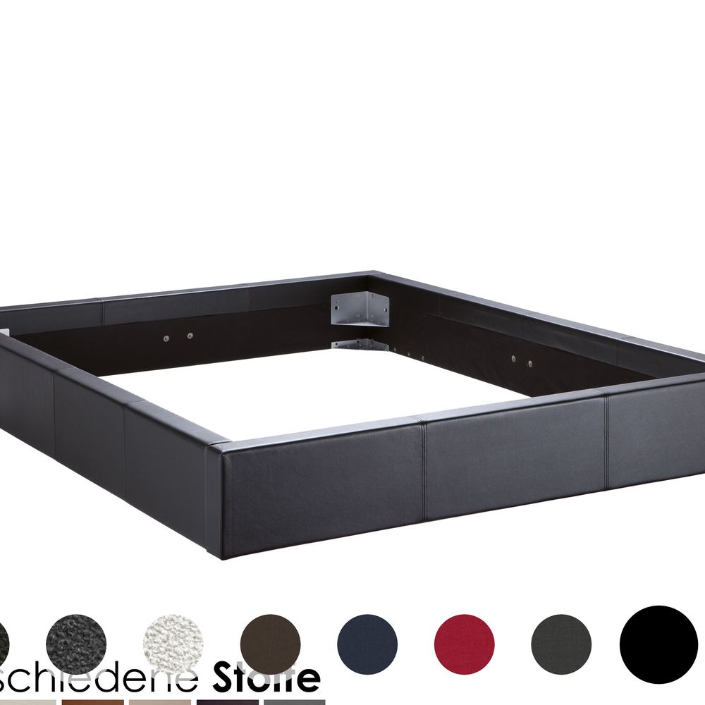 Hasena Dream-Line Bettrahmen Lungo 28/4S 160x200 cm / PK3 Velluto 742 coffee Image