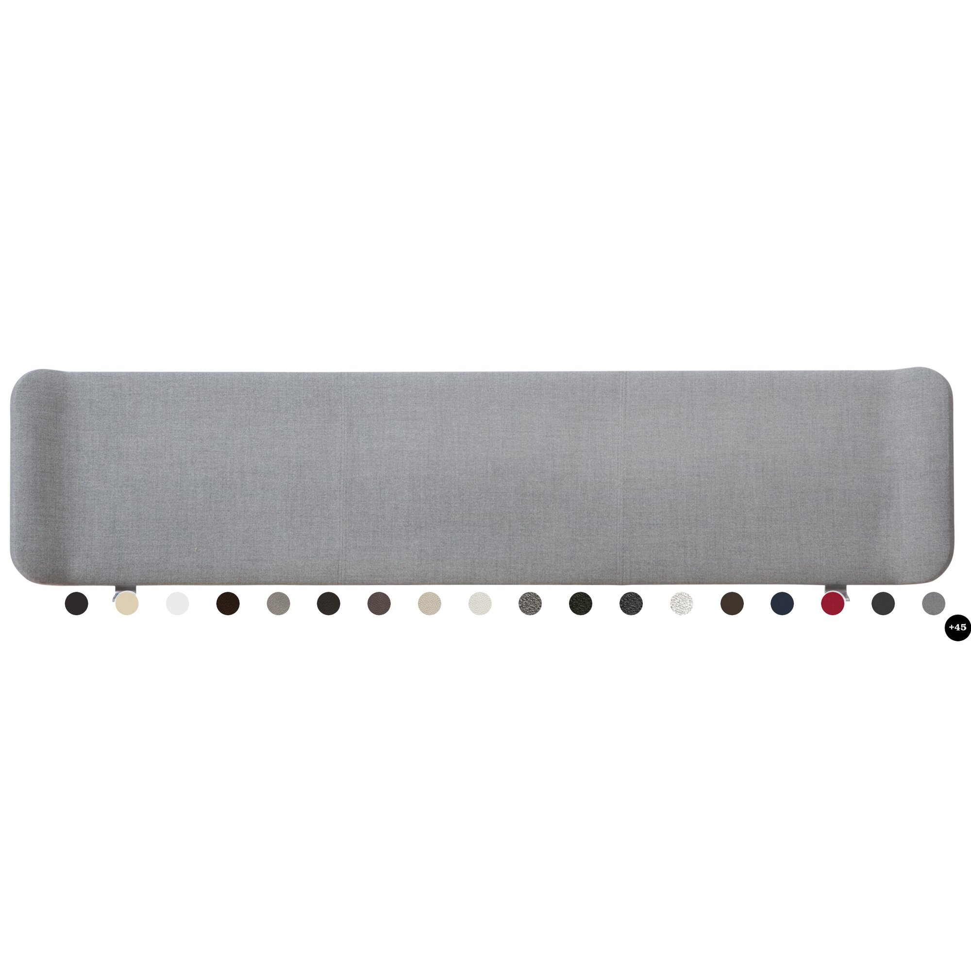 Hasena Kopfteil Boga 120 cm / PK3 Velluto 741 ivory Image