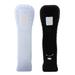 Black and White Replacement Extended Silicone Protective Skin Case Cover for Nintendo Wii Motion Plus Remote Controller