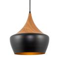 Kira Home Ava 13 Schoolhouse Pendant Light Black Schoolhouse Style Shade Adjustable Hanging Height Grain Style