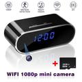 Mini Camera Clock HD 1080P Smart Clock with Night Vision for Home Office Store Security with 32G SD Card