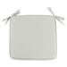 Hadanceo Chair Cushion Solid Color Portable Polyester Sturdy and Durable Chair Cushion for Home Beige