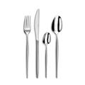 Amefa Soprano Cutlery Set | Cutlery 24 Pieces | Stainless Steel Highly Polished | Silver | 24-Piece Cutlery Set for 6 People