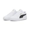 Sneaker PUMA "Caven 2.0 Sneakers Erwachsene", Gr. 44.5, bunt (weiß schwarz gold), Obermaterial: Synthetik, Textil; Futter: Textil; Innensohle: Textil; Laufsohle: Gummi, Schuhe