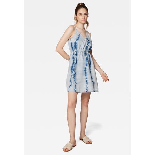 „Jeanskleid MAVI „“ELIZA““ Gr. L, US-Größen, blau (indigo batik) Damen Kleider Freizeitkleider Jeanskleid“