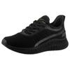 Slip-On Sneaker SKECHERS "BOBS GEO-", Damen, Gr. 37, schwarz (schwarz, uni), Textil, sportlich, Schuhe, Freizeitschuh in veganer Verarbeitung