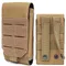 Pochette de téléphone Molle Laser 1000D, robuste, étanche, petit support de téléphone portable