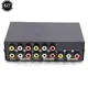 Commutateur audio-vidéo AV à 2 4 ou 8 ports séparateur composite RCA pour STB TV lecteur DVD