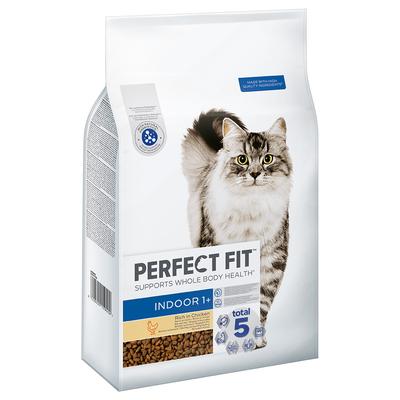 2x 7kg Perfect Fit Indoor 1+ Reich an Huhn Katzenfutter trocken