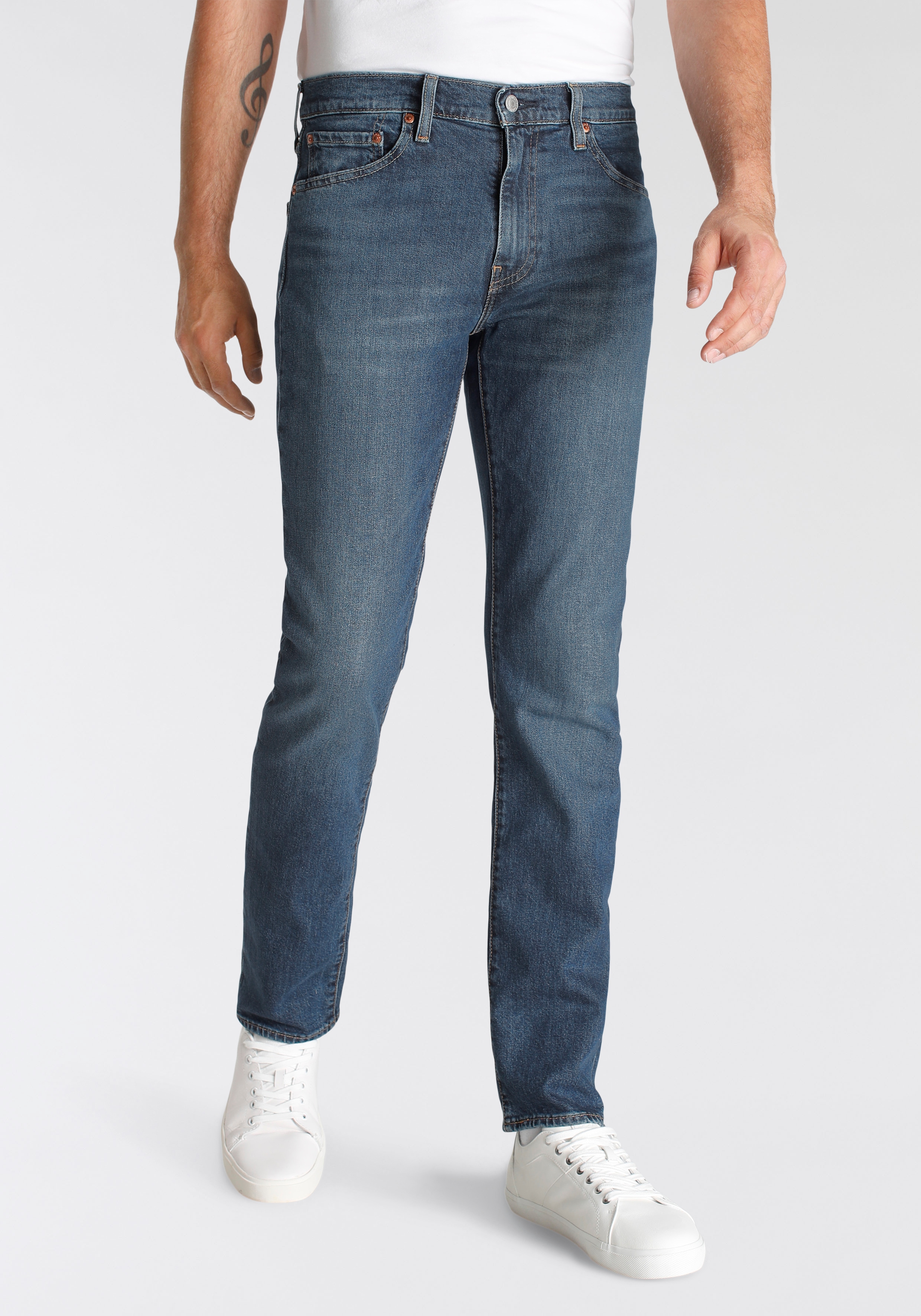 „Slim-fit-Jeans LEVI’S „“511 SLIM““ Gr. 31, Länge 34, blau (apples to apples adv) Herren Jeans Skinny-Jeans mit Stretch“