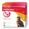 beaphar FIPROtec® Flea & Tick Spot-On for Cats | 4 Pipettes