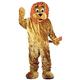 Giant Deluxe Lion Mascot Costume for Animals Creatures Fancy Dress, Mens/Ladies, (O) Adult