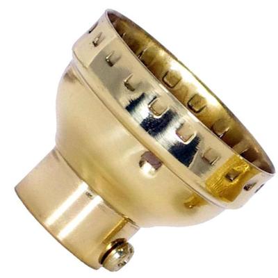 Satco 81289 - 3 Piece Polished Brass Cap With Paper Liner (80-1289)