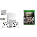 Microsoft 234-00051 Xbox One S White 1TB Gaming Console with 2 Controller Included with Call of Duty- WW2 BOLT AXTION Bundle Used