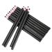 1 Box Peel-off Wax Pen Roll Paper Point Pen Trimming Thread Machine Sewing Pen Multi-purpose Marker Pen for Home Store (Black)