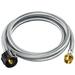 PatioGem 8FT Propane Tank Adapter Hose Propane Adapter 1lb to 20lb Converts 1lb Appliances to 5-40lb Tanks fit for Weber/Coleman/Blackstone Grill Griddle Camping Stove Fire Pit