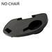 Folding Reclining Chair Clip on Side Table Cup Drink Holder Garden Lounger Tray