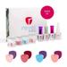 Revel Suns Up Four Color Starter Kit Magnetic Box Ez Liquids 1 Each X 4 Colors (0.5 Oz Dip Powder Jars) 1 Each X (Probase + Activator + Finish Gel + Gel Thinner) (15 Ml)