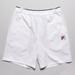 Fila Essentials 7" Elastic Woven Shorts Men's Tennis Apparel White