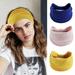 HUFTGOLD 3 Packs Wide Headbands for Women Headwrap Boho Yoga Turban Hair Accessories Gold+Royal Blue+Pink