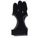 Archery 3 Finger Guard Archery Finger Guard Gloves Shooting 3 Finger Guard Archery 3 Finger Glove Pull String 3 Finger Guard Protection Tab For Traditional Recurve Bow