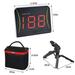 DRM Swing Shoot Pitch Speed Radar with Red Digital Display and Voice Out Hands Free Free Standing Portable Sports Speed Training Aid Golf Gift