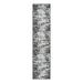 Black/White 96 x 24 x 0.13 in Area Rug - Unique Loom Outdoor Modern Indoor/Outdoor Area Rug | 96 H x 24 W x 0.13 D in | Wayfair 3197420