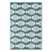 Blue 96 x 63 x 0.13 in Area Rug - Unique Loom Outdoor Coastal Indoor/Outdoor Area Rug Polypropylene | 96 H x 63 W x 0.13 D in | Wayfair 3197559