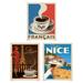 Trinx 3 Piece Set - Vintage Coffee for Kitchen, Coffee Bar By Anderson Design Group Paper | 24 H x 18 W x 20 D in | Wayfair