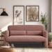 Ebern Designs Petruna 59.06" Upholstered Loveseat Polyester in Pink | 31.5 H x 59.06 W x 30.31 D in | Wayfair 03F1A55FE6E2436FAB11A963A16634E7