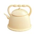 Miniature Teapot Miniature Tea Kettle Drinkware Dollhouse Miniature Tea Kettle Model DIY Doll House Toy House Decoration Dollhouse Tea Pot white